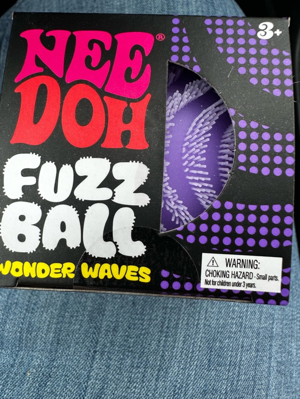 NeeDoh fuzz ball. New in package